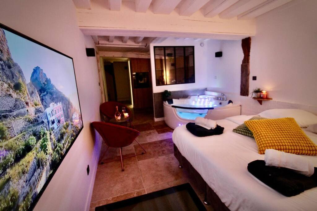 Le Spa Beauvoisine - Jacuzzi Sauna Rouen Centre Free Parking Dış mekan fotoğraf
