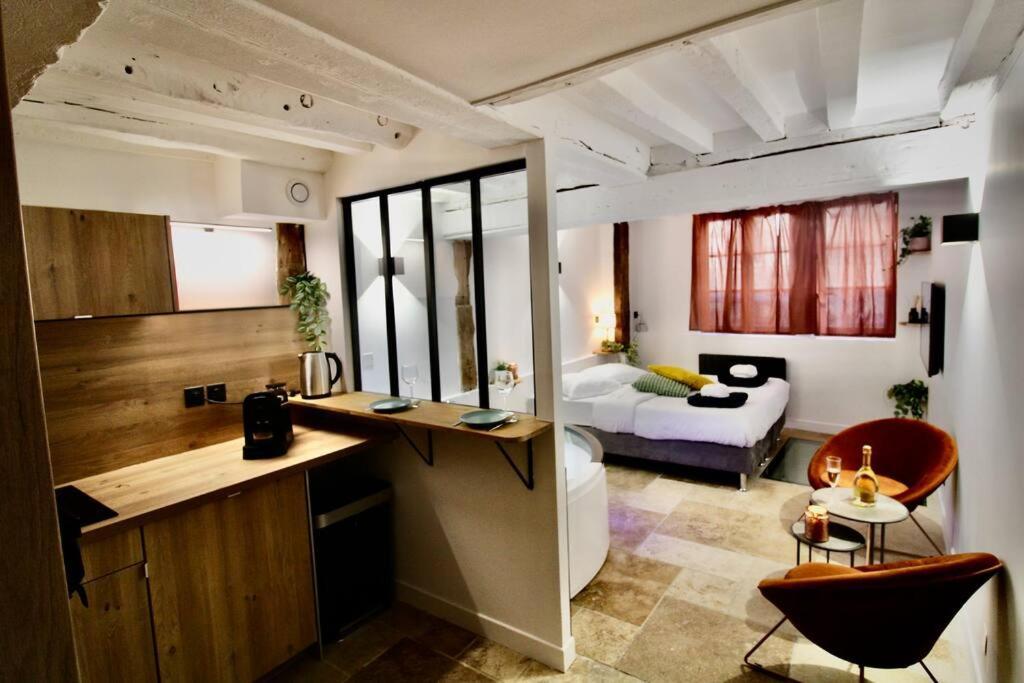 Le Spa Beauvoisine - Jacuzzi Sauna Rouen Centre Free Parking Dış mekan fotoğraf